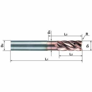 AM.Fin.XL Schlichtfräser, D1=8, D2=8, L1=80, L2=32, Z=6