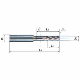 AM.Torus.IK Torusfräser, D1=8, D2=6, L1=68, R=0.25, Z=4