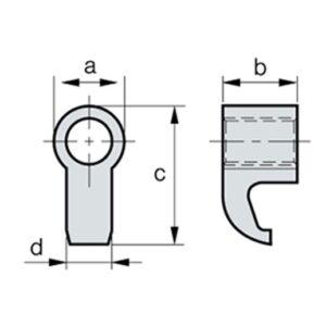 CDH6N Spannpratze