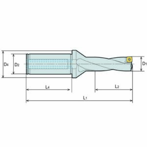 K3D KingDrill D1=46, D2=40, L1=249, L2=143