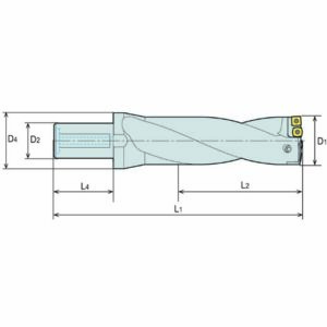 KD_V KingDrill D1=61, D2=50, L1=325, L2=195