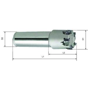 RM4PS3040HR-S32 Eckfräser, D1=40, L1=130, Z=4