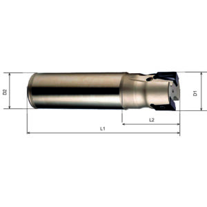 TP2PS050R-5W32-130-LN17 Eckfräser, D1=50, L1=130, Z=5