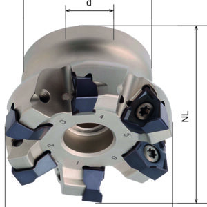 RM6PCM080R-27-7-WN08 Planfräser, D1=80, d=27, NL=50, Z7
