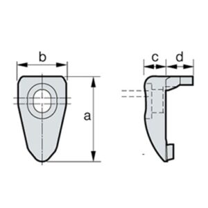 CVH5 Spannpratze